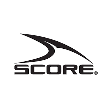 Score Sports logo in black text and white background. 