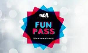Screen shot of a YADA Fun Pass. 