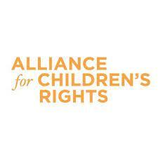 Alliance for Children's Rights logo in orange lettering.